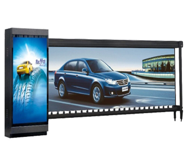 【?？低晱V告道閘】海康威視HIKVISION擋車器廣告道閘NP-TMG4AG-DL(4米左向6秒)